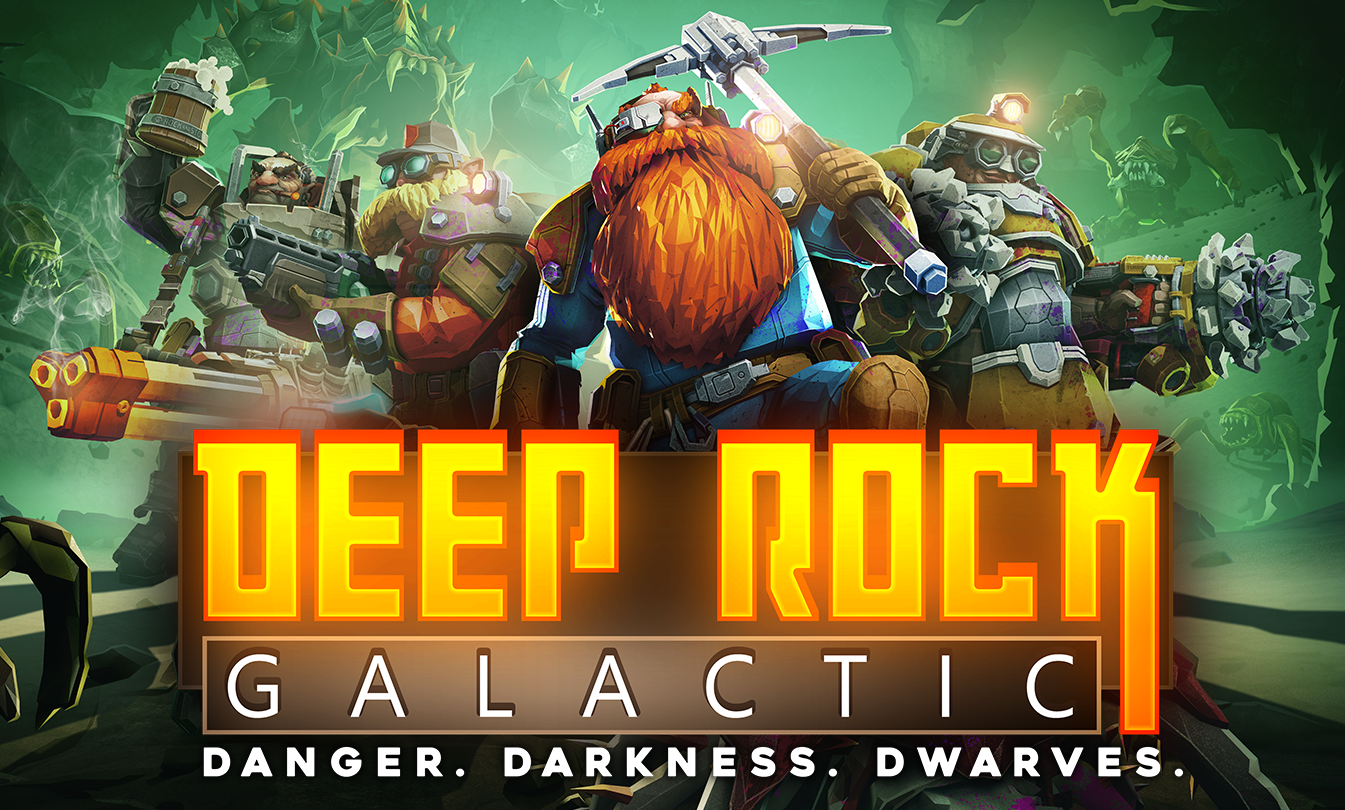 Deep Rock Galacticの公式タイトル画像